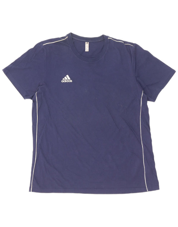Ανδρικό T-Shirt Adidas Top XL Navy Blue Cotton