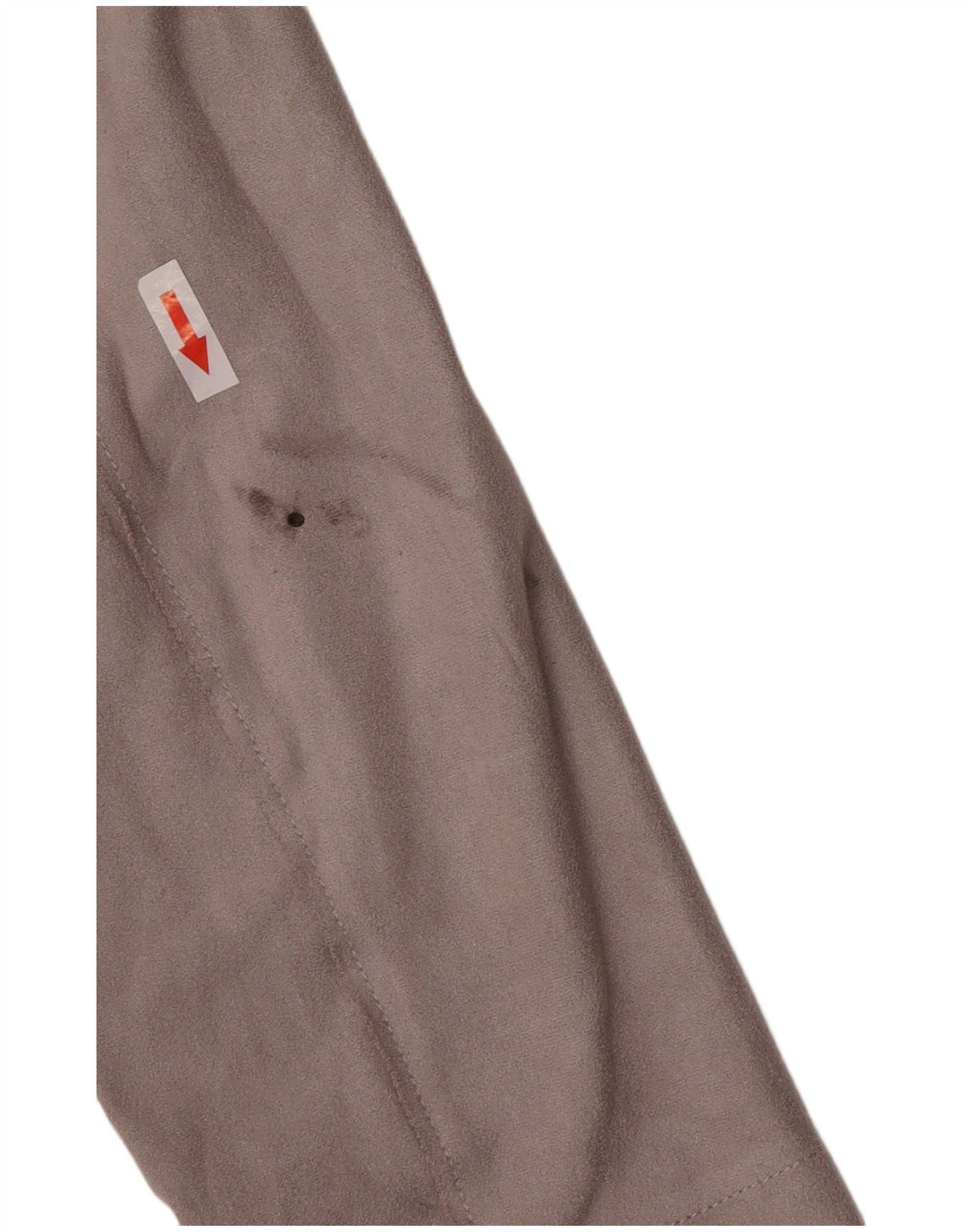 Esprit Γυναικεία Faux Suede Trench Coat UK 14 Medium Grey Polyester