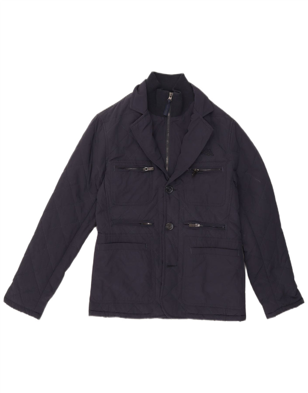 Kappa Ανδρικό καπιτονέ μπουφάν UK 34 XS Navy Blue Polyester