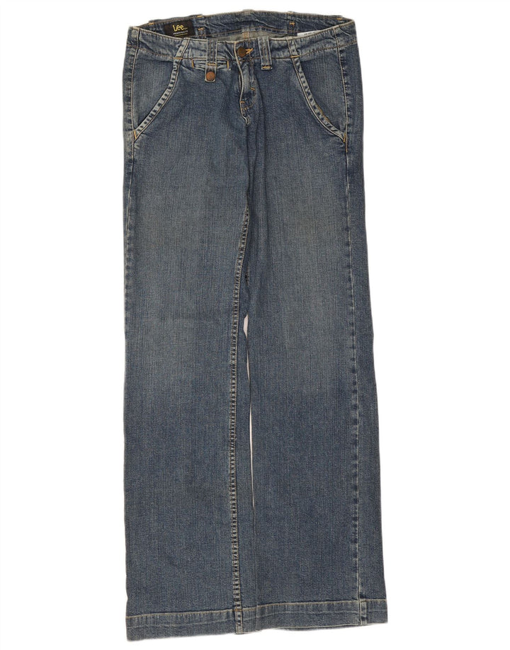 Γυναικείο τζιν Lee Wide Leg W28 L30 Μπλε βαμβακερό