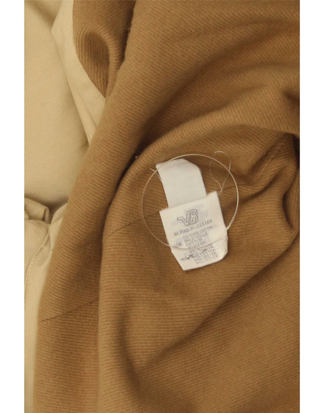 ELENA MIRO Γυναικείο Oversized Πανωφόρι UK 16 Large Beige Βαμβακερό