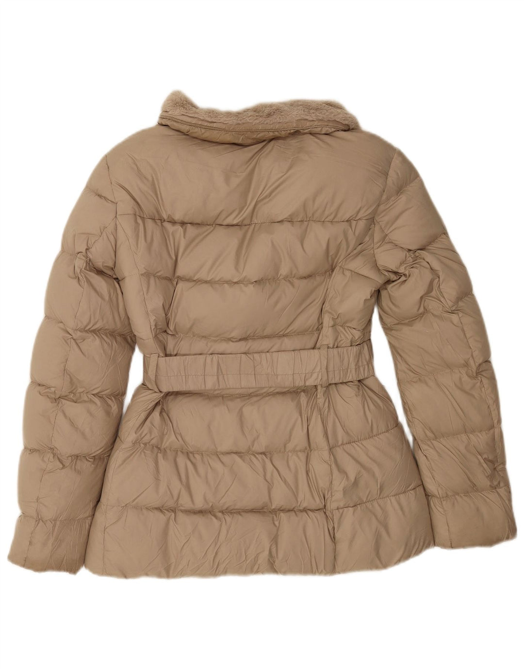 Zara Γυναικείο μπουφάν UK 6 XS Beige Polyester