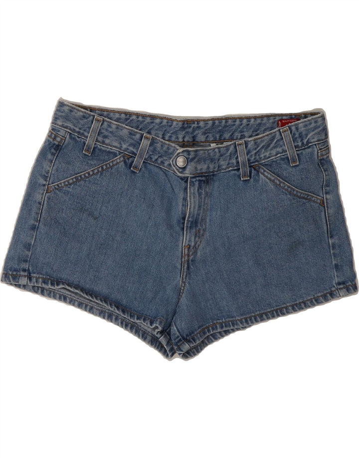 LEVI'S Womens Denim Shorts US 13 Large W34  Blue Cotton Vintage Levi's and Second-Hand Levi's from Messina Hembry 