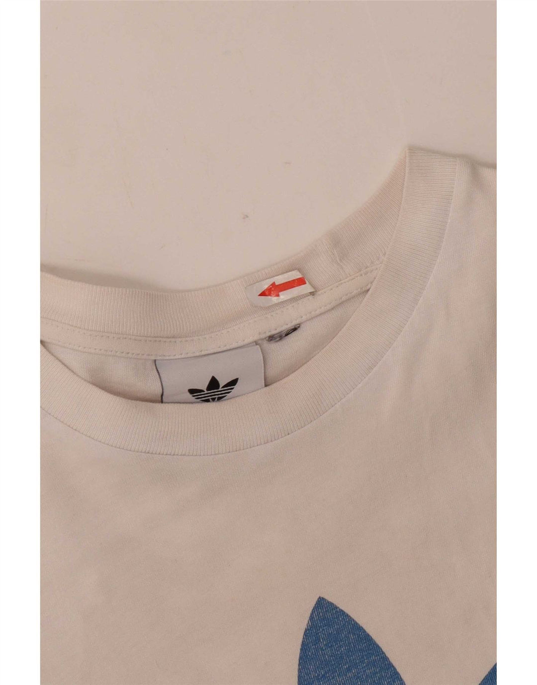Ανδρικό γραφικό T-Shirt Adidas Top Medium White