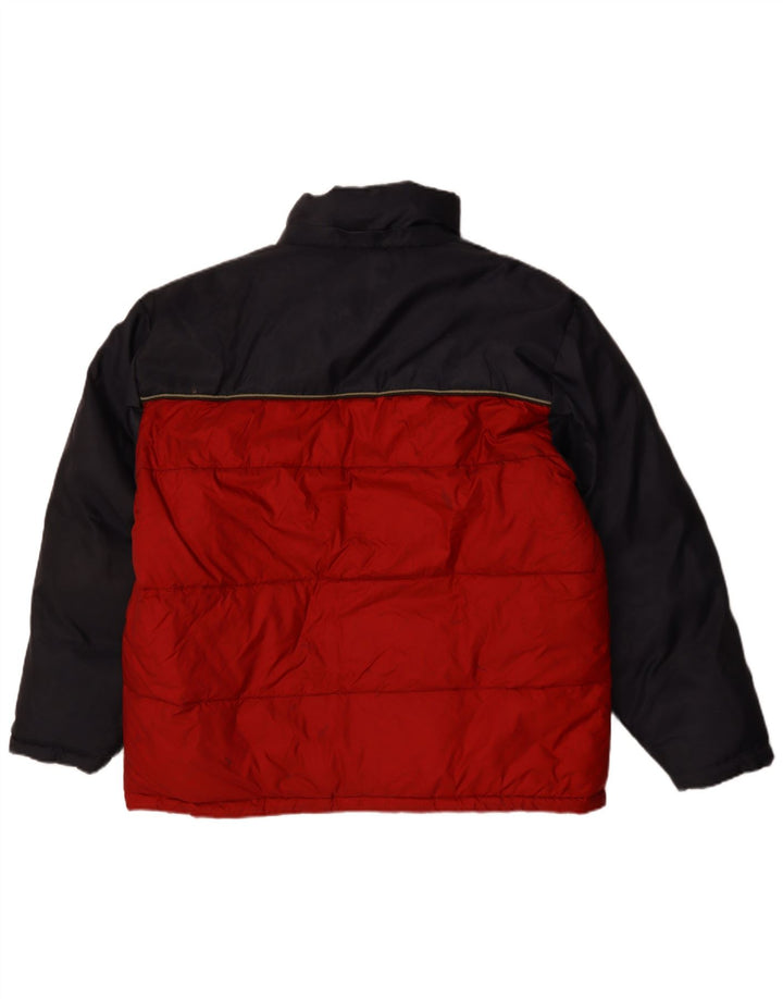 Μπουφάν BLEND Ανδρικό Loose Fit Graphic Padded Jacket UK 40 Large Red Colourblock