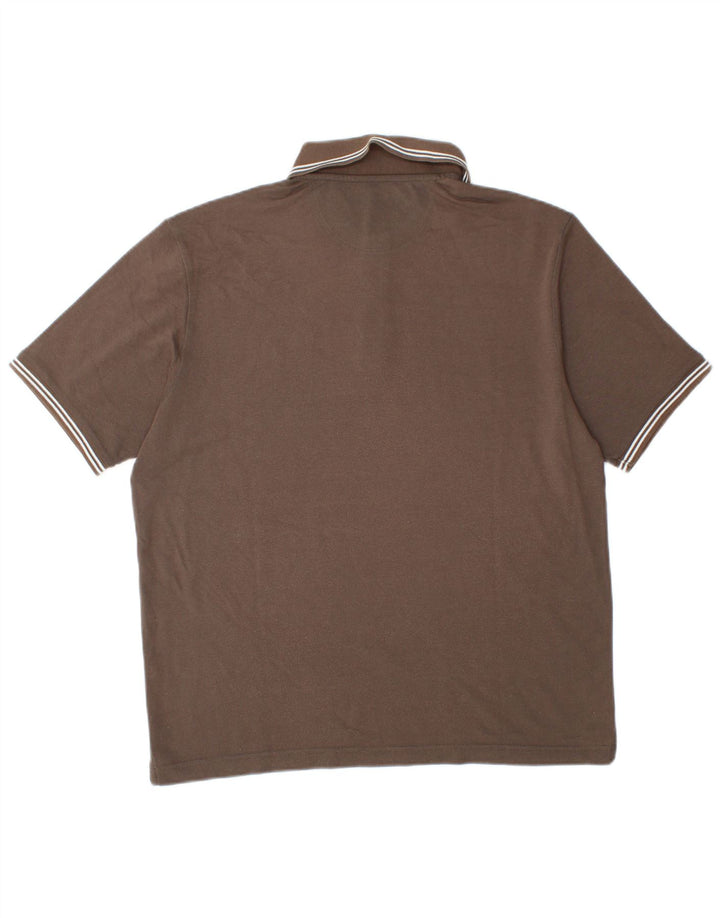 Champion Ανδρικό πουκάμισο Polo Easy Fit μεγάλο καφέ