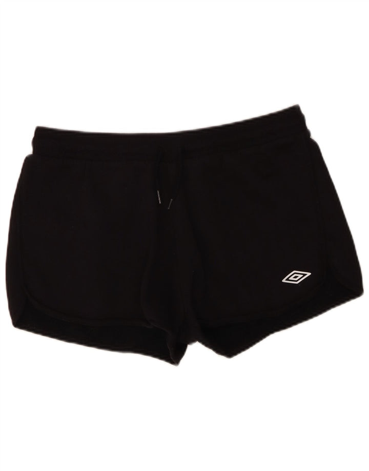 Γυναικείο αθλητικό σορτς Umbro UK 14 Μεσαίο μαύρο βαμβακερό