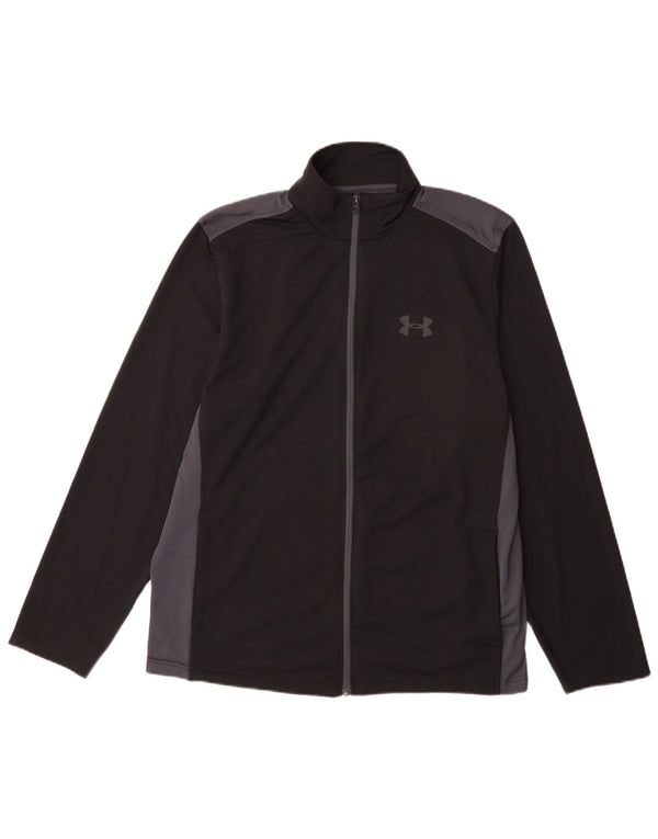 Under Armour Ανδρική φόρμα Heat Gear Top Jacket Large Black Colourblock