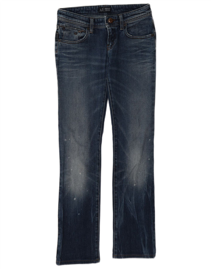 Armani Γυναικείο Slim Bootcut Jeans W26 L29 Μπλε βαμβακερό
