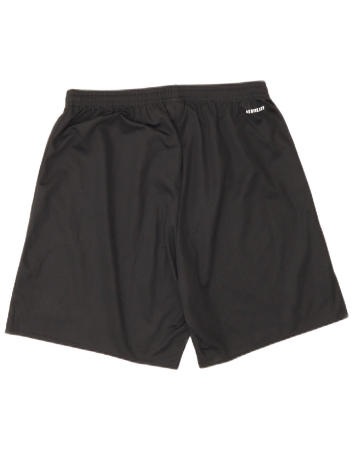 Ανδρικό σορτς Adidas Aeroready Αθλητικό μεσαίο μαύρο πολυεστέρα