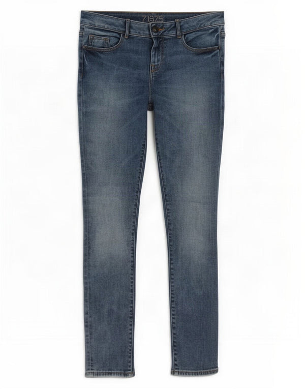 Zara Γυναικεία Μορφή Skinny Jeans EU 38 Small W30 L31 Blue