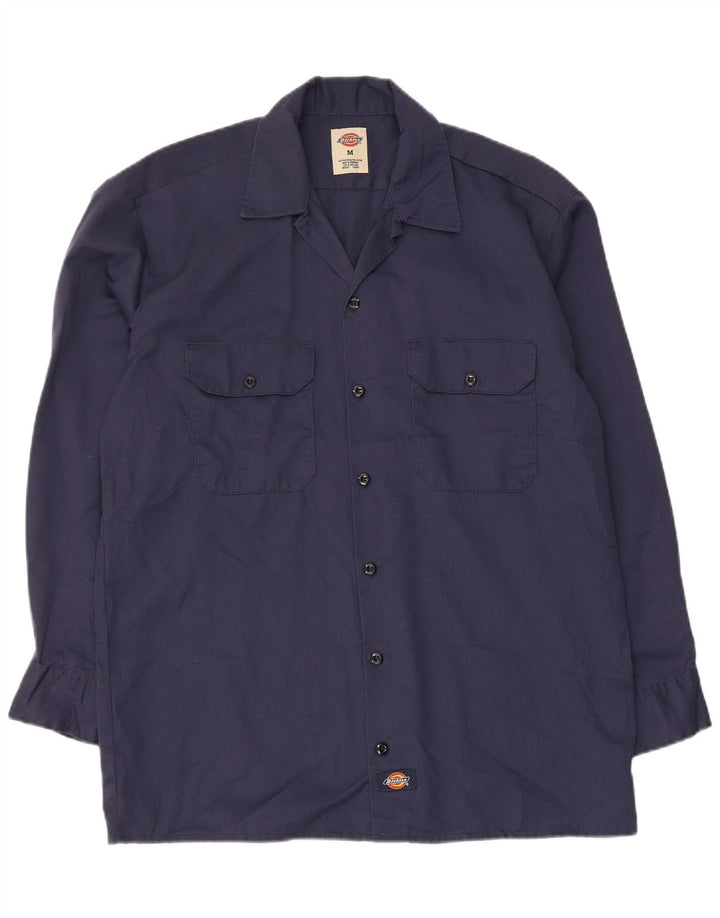 Ανδρικό πουκάμισο Dickies με μεσαίο μπλε ναυτικό πολυεστέρα