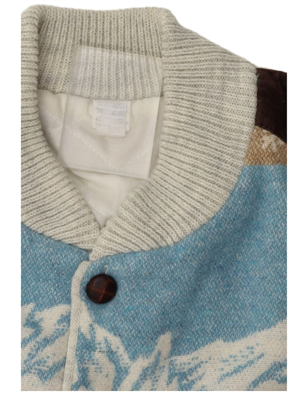 Ανδρικό πουλόβερ VINTAGE γραφικό ζακέτα IT 48/50 μεσαίο πολύχρωμο