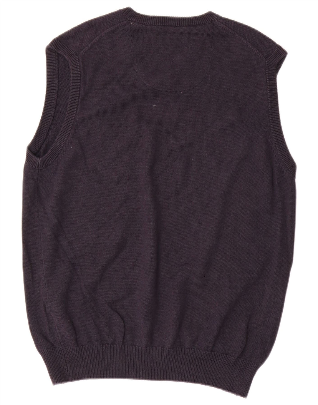 Marks & Spencer Ανδρικό Μπλε γιλέκο Harbor Tank Top Medium Navy Blue Cotton