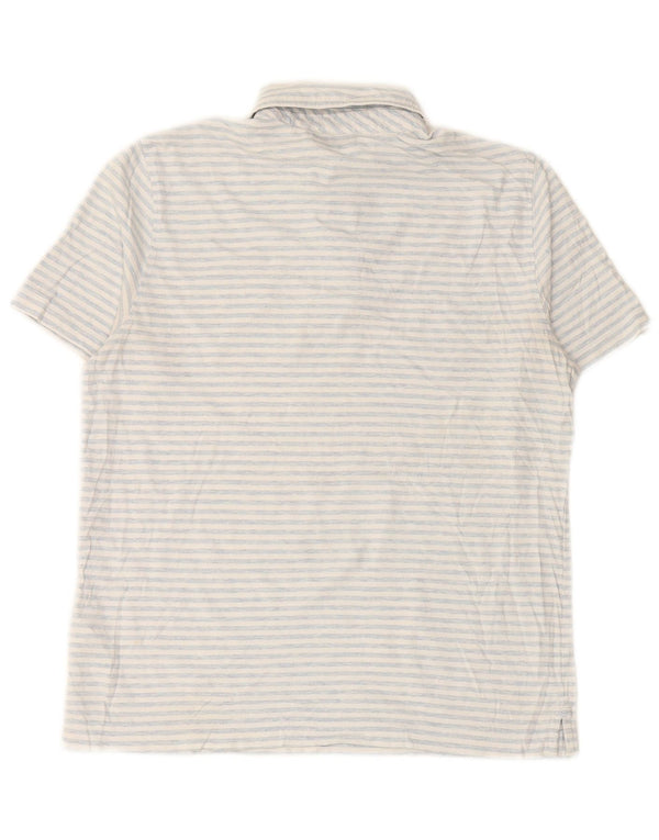 VINEYARD VINES Μπλουζάκι πόλο αγοριών 15-16 ετών μεγάλο λευκό ριγέ βαμβακερό