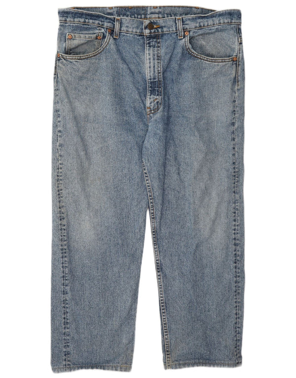 Levi's Mens 505 Straight Jeans W40 L26 Blue Cotton
