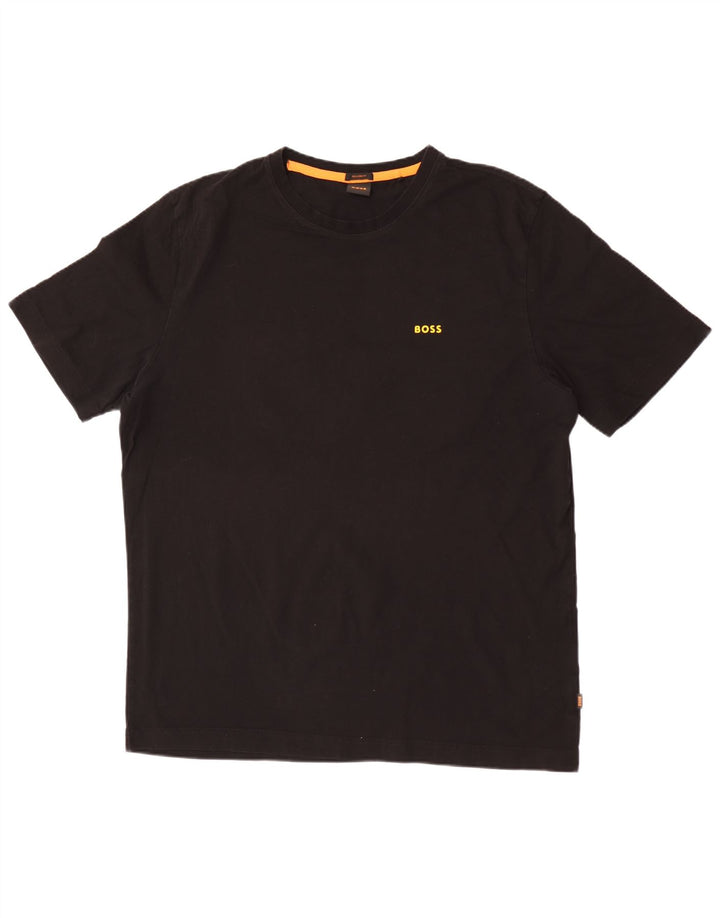 Ανδρικό γραφικό μπλουζάκι Hugo Boss Top 2XL Μαύρο