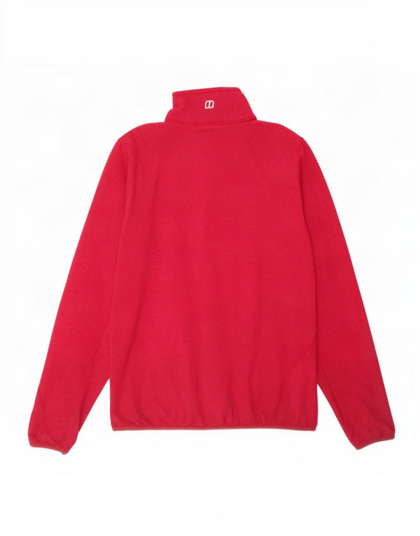 Γυναικείο φερμουάρ Berghaus Fleece Jumper UK 18 XL Pink Polyester
