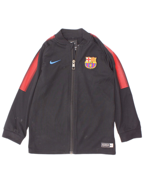 Μπουφάν Nike Boys FCB Graphic αθλητική φόρμα 2-3 ετών Μαύρο Colourblock