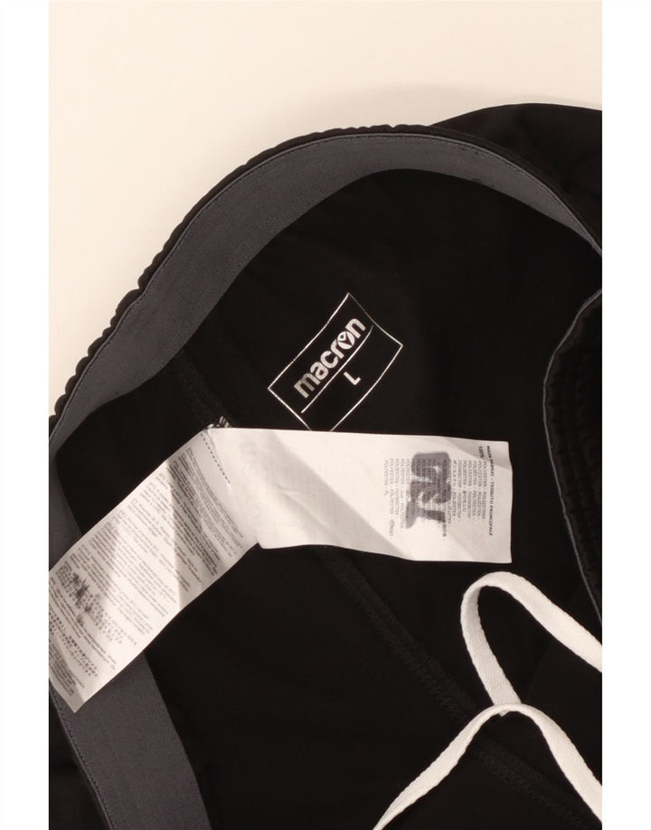 Ανδρικό σορτς Macron Udinese Calcio Sport μεγάλο μαύρο πολυεστέρα