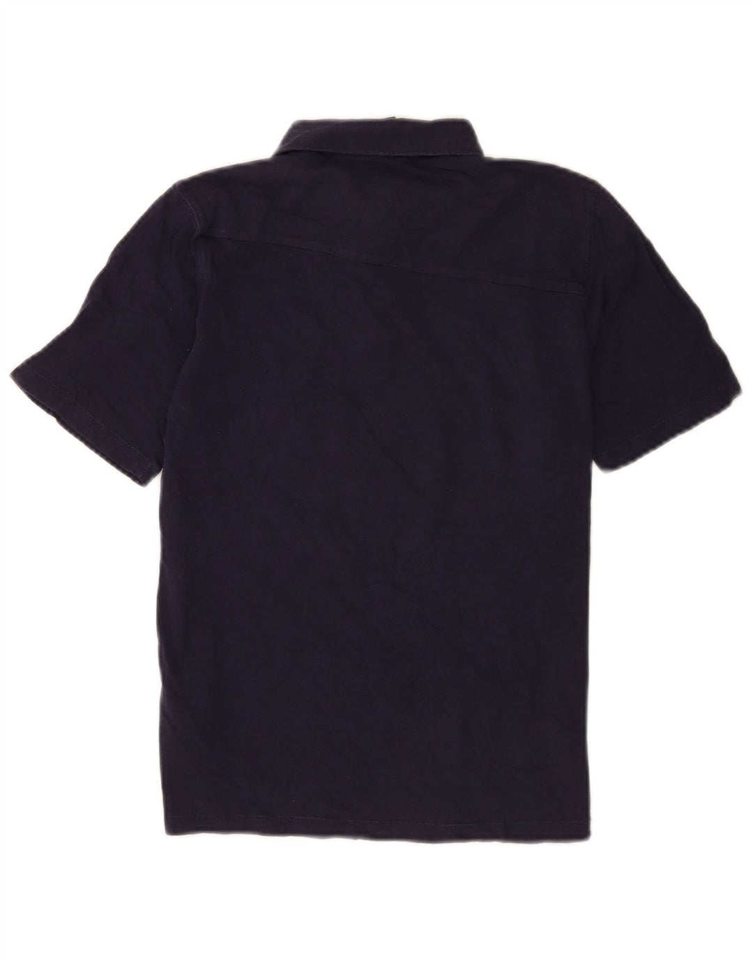 Volcom Boys Polo πουκάμισο 13-14 ετών Μεγάλο Navy Blue βαμβακερό
