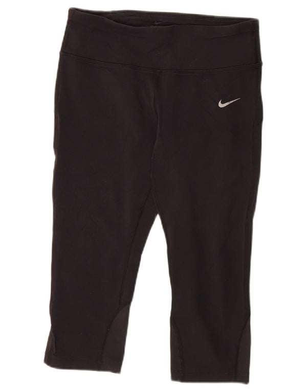 Γυναικεία κολάν Nike Dri Fit Capri UK 8 Small Black Nylon