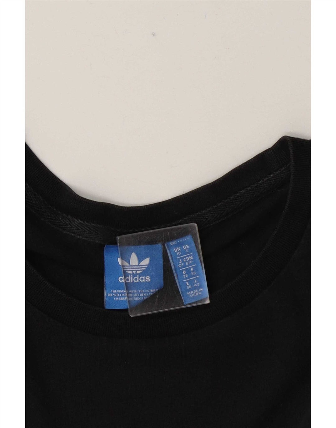 Γυναικείο γραφικό μπλουζάκι Adidas Top UK 10 Small Black