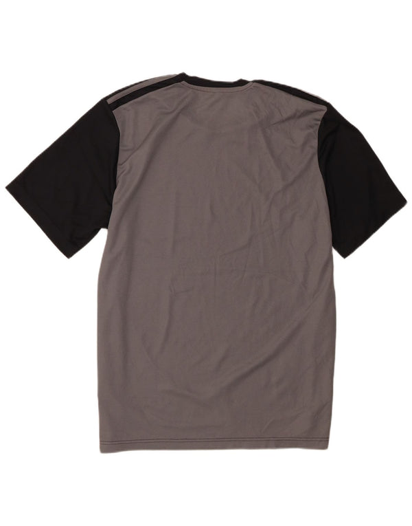 Ανδρικό T-Shirt Adidas Top Large Black Colourblock Πολυεστέρας