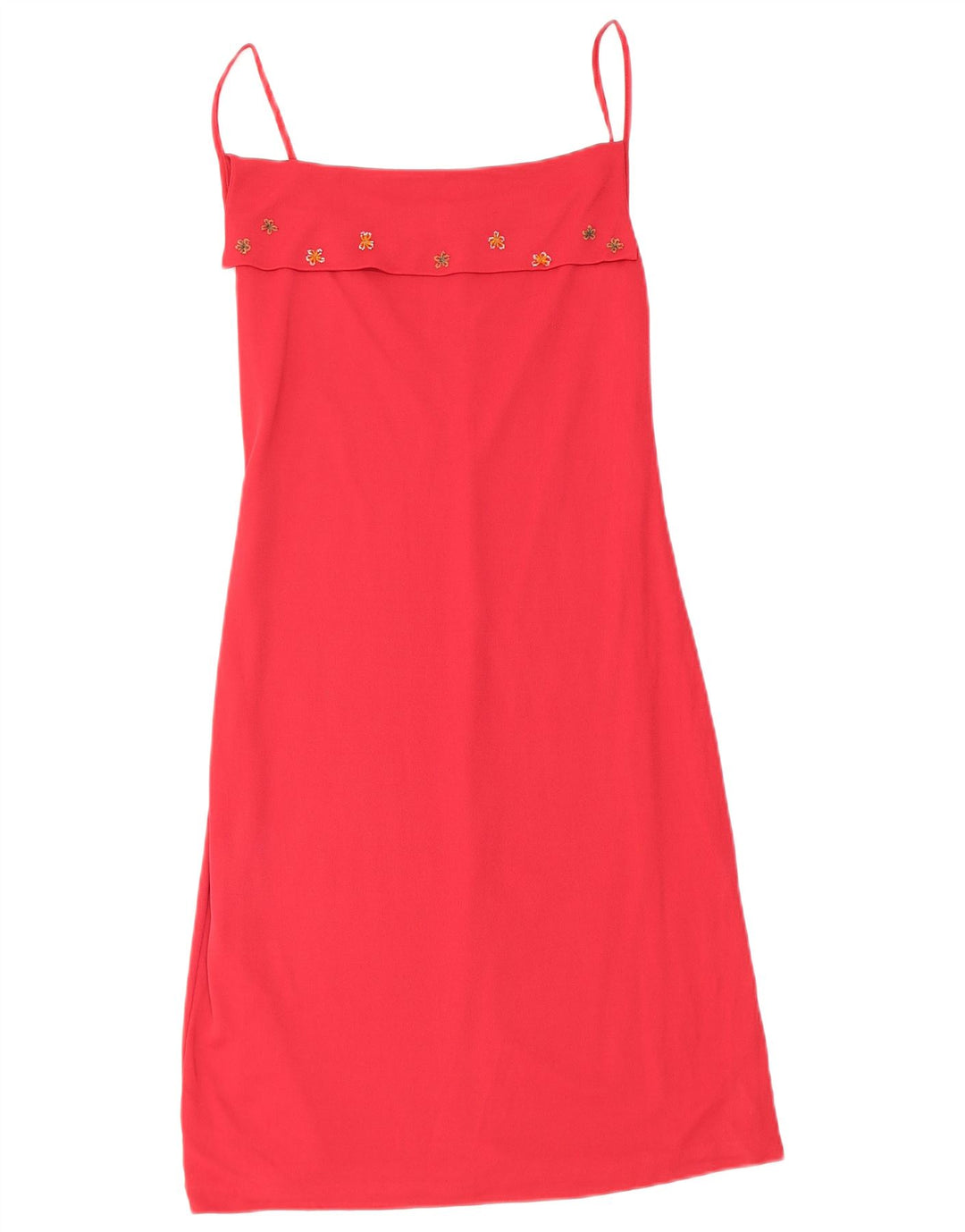 Liu Jo Γυναικείο Slip Dress UK 12 Medium Red Floral Viscose