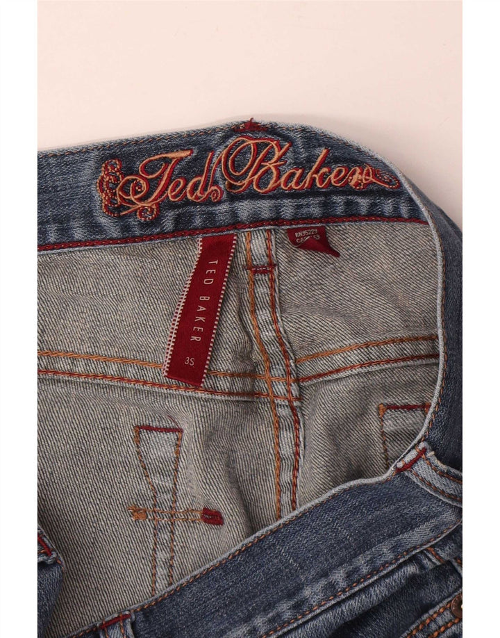 Ted Baker Γυναικείο Slim Τζιν Μέγεθος 3 Medium W33 L30 Blue