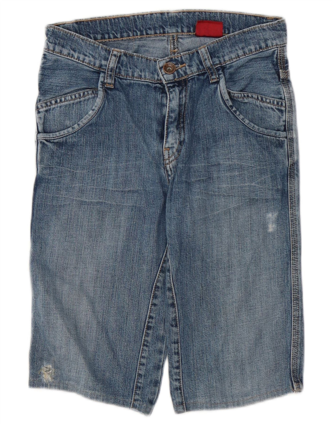 Levi's Boys Distressed Cargo τζιν σορτς 9-10 ετών W24 μπλε
