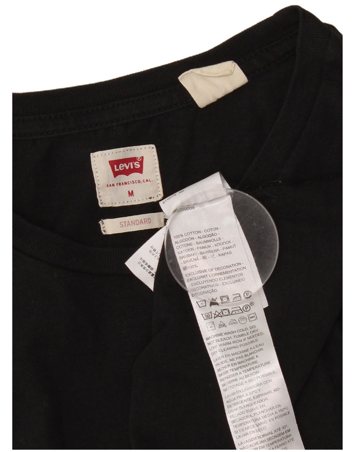 Ανδρικό T-Shirt Levi's Top Μεσαίο Μαύρο Βαμβακερό
