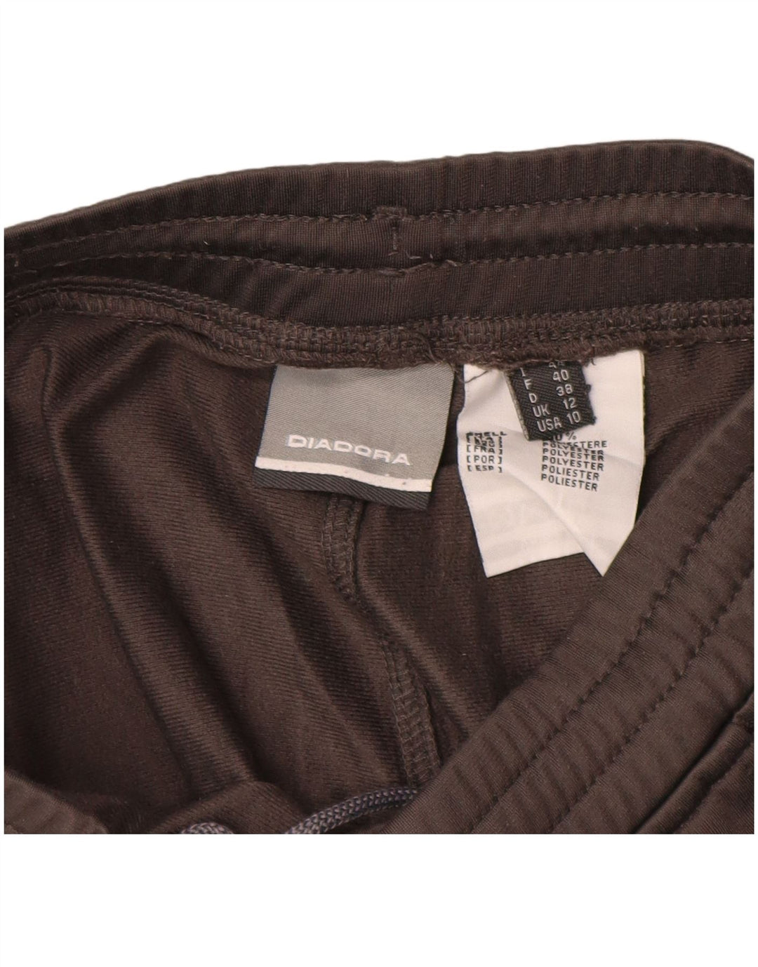 Γυναικεία αθλητική φόρμα DIADORA Παντελόνι UK 12 Medium Grey Polyester