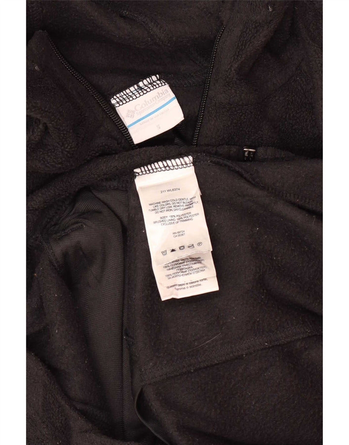 Ανδρικό φλις μπουφάν με κουκούλα Columbia UK 36 Small Black Polyester