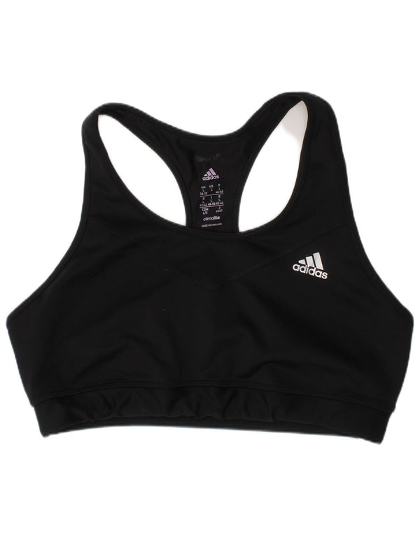Adidas Γυναικείο Climacool Sport Bra Top UK 16/18 Large Black Sports