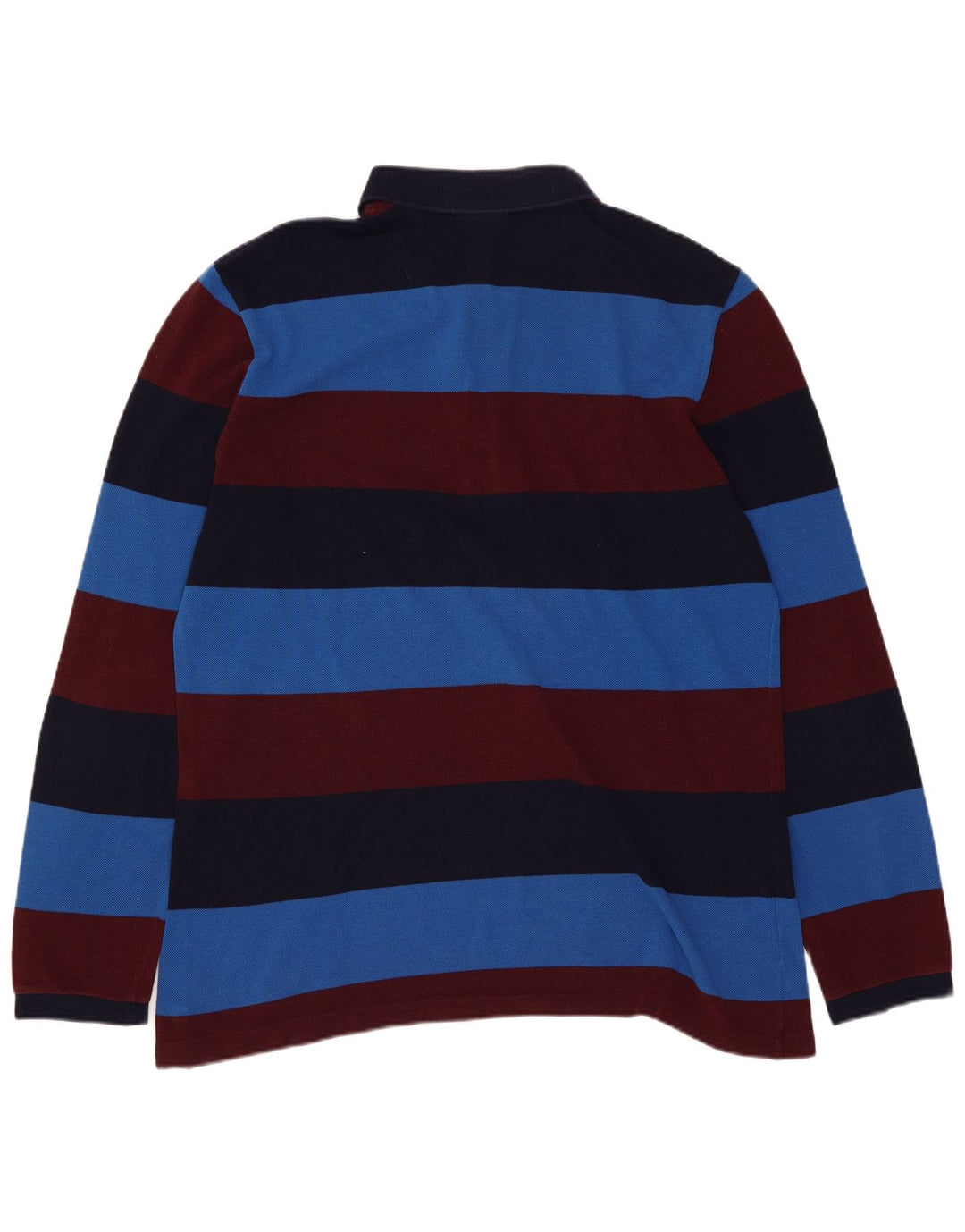 Ανδρικό μπλουζάκι ράγκμπι πόλο Lacoste, Μέγεθος 4, Μεσαίο πολύχρωμο ριγέ