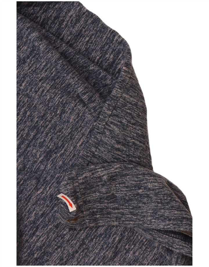 Ανδρικό T-Shirt HOLLISTER Τοπ Μικρό Navy Blue από βαμβάκι