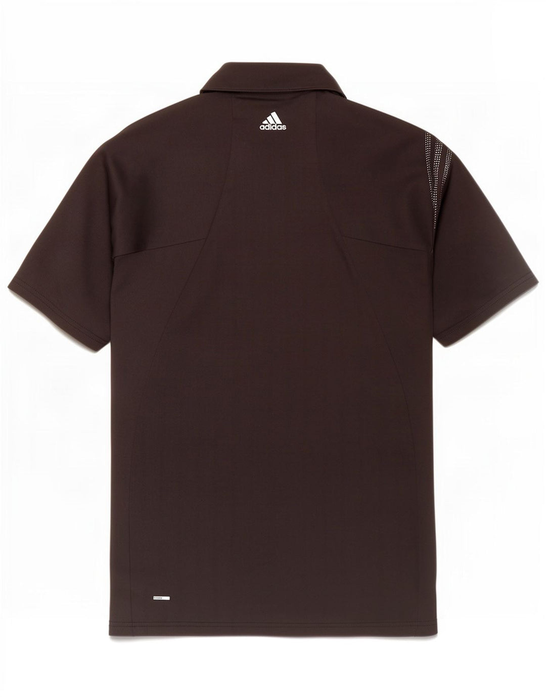 Ανδρικό πουκάμισο Adidas Climacool Polo, μεγάλο μαύρο πολυεστέρα