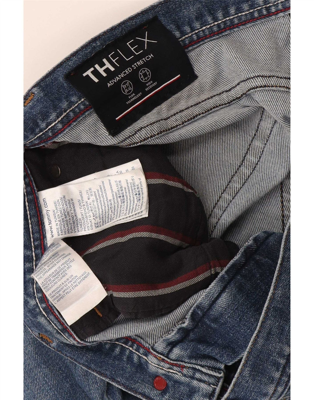 Tommy Hilfiger Ανδρικό Slim Jeans W34 L31 Blue Cotton