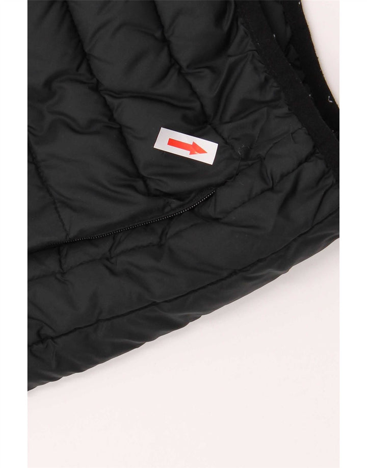 Ellesse Γυναικείο μπουφάν με κουκούλα UK 24 4XL Μαύρο Πολυεστέρας