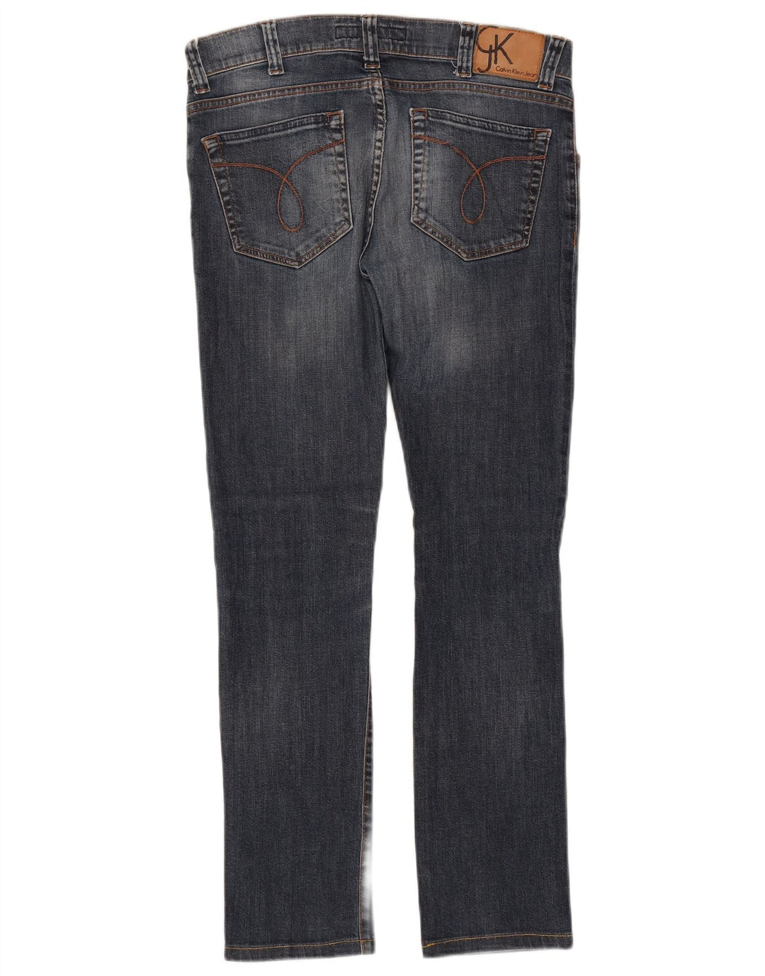 CALVIN KLEIN Γυναικείο Slim Jeans W30 L28 Navy Blue Cotton
