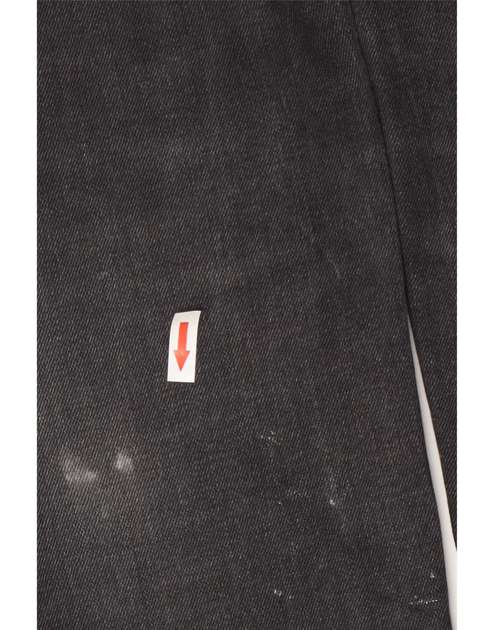Lee Womens Carol Straight Jeans W27 L27 Γκρι βαμβακερό