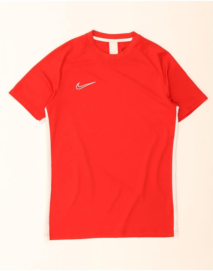Ανδρικό T-Shirt Nike Dri Fit Τοπ μεσαίο κόκκινο χρώμα