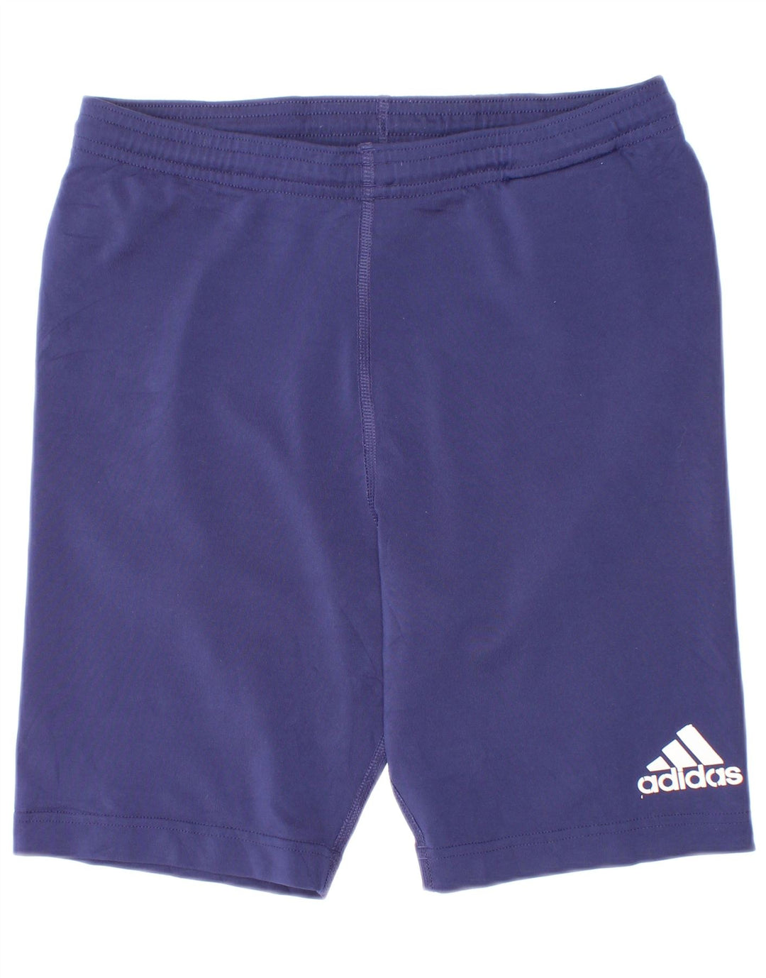 Adidas Boys Sport Short 13-14 Years Navy Blue Polyester