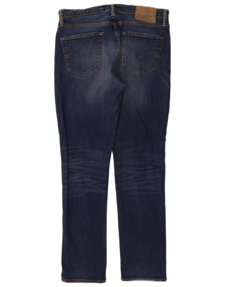 Ανδρικό τζιν Levi's Slim W34 L32 Μπλε βαμβακερό