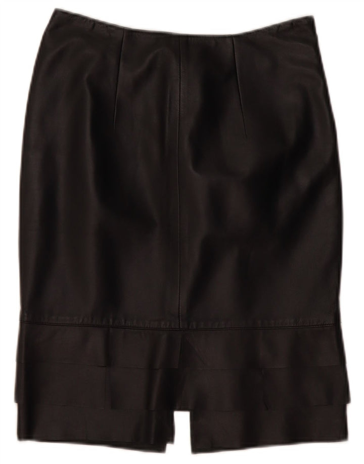 Γυναικεία ψηλόμεση φούστα ROBERTA SCARPA US 6 Medium W26 Μαύρο Δερμάτινο