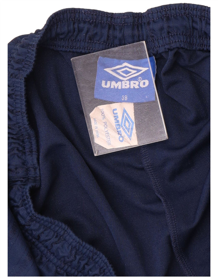 Ανδρικό αθλητικό σορτς Umbro XL Navy Blue Pinstripe Polyester