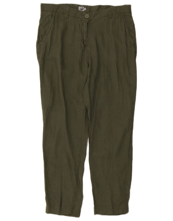 Dack's γυναικείο κωνικό παντελόνι Chino IT 46 Large W32 L26 Green Len