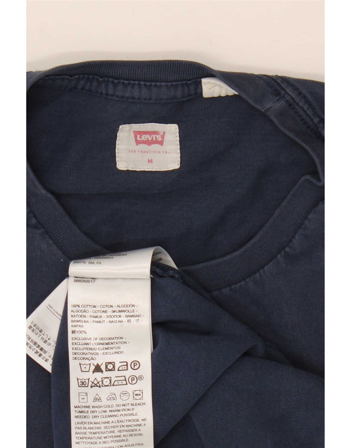 Ανδρικό T-Shirt Levi's Top από μεσαίο μπλε ναυτικό βαμβακερό