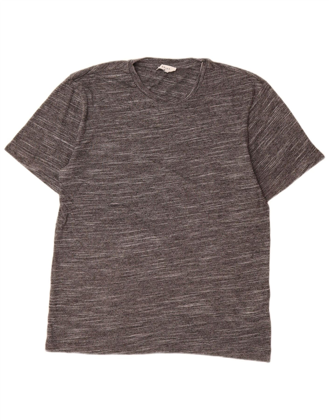 Ανδρικό T-Shirt Reiss Top Βαμβακερό μεσαίο γκρι
